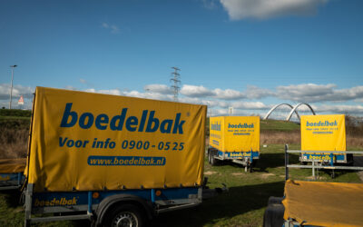 Boedelbak Aanhanger verhuur