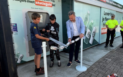 Statiegeld bulkmachine officieel geopend bij FlexBak in Zutphen
